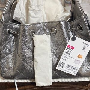 Chanel MINI 26C Súper hard to get this silver NEW
